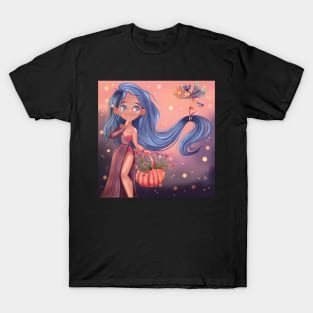 The girl with blue hair T-Shirt